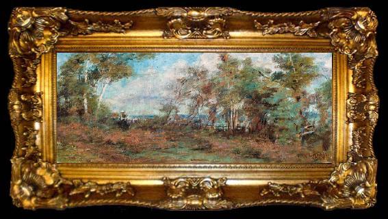 framed  Frederick Mccubbin Brighton Landscape, ta009-2